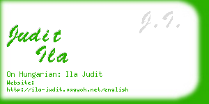 judit ila business card